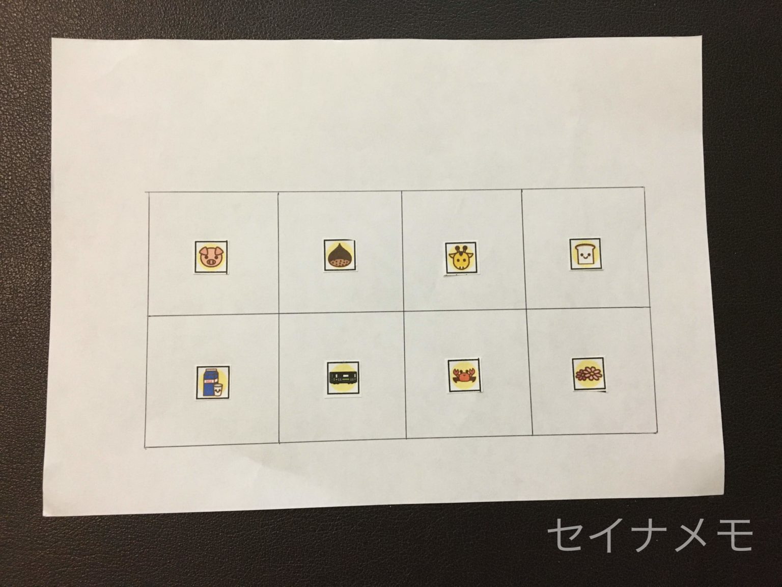 [おうち遊び]100均のマグネットで絵合わせパズルを作ってみま …